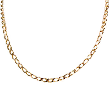 Secondhand gold chain 750 yellow chainmail 71 cm
