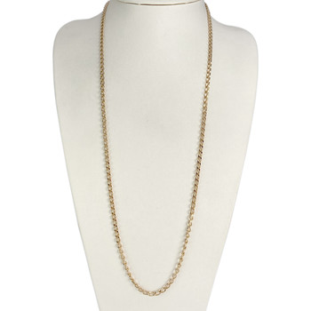 Chaîne d'occasion or 750 jaune maille gourmette