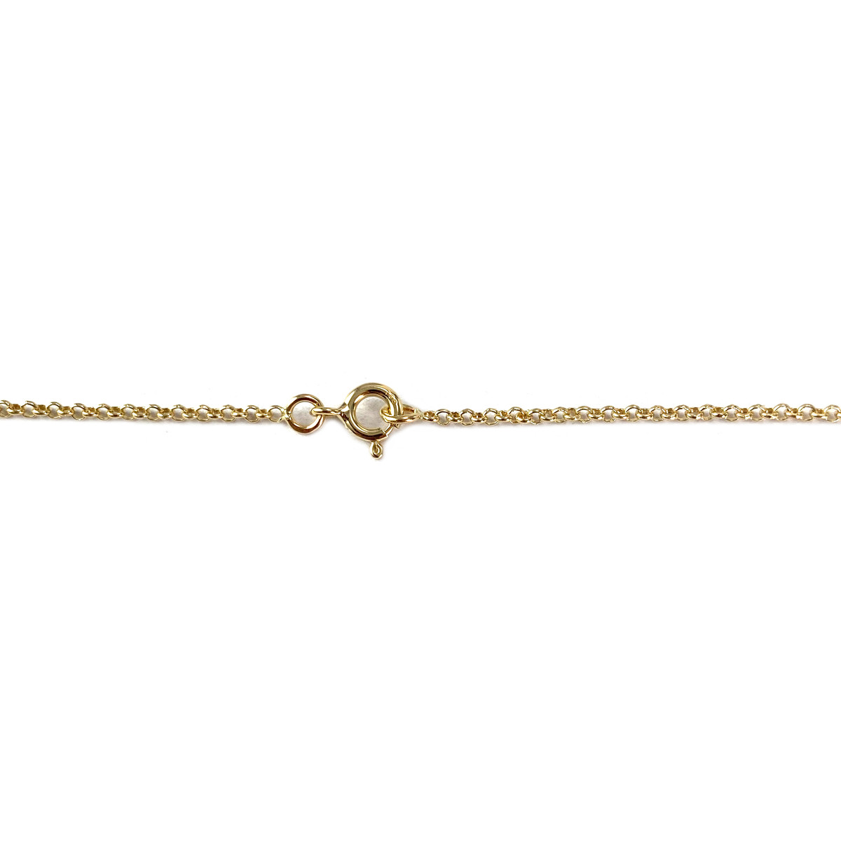 Chaîne d'occasion or 750 jaune maille jaseron 45 cm - vue 3