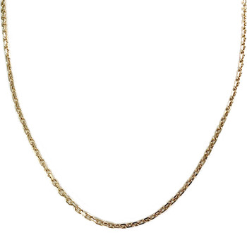 Chaîne d'occasion or 750 jaune maille forçat