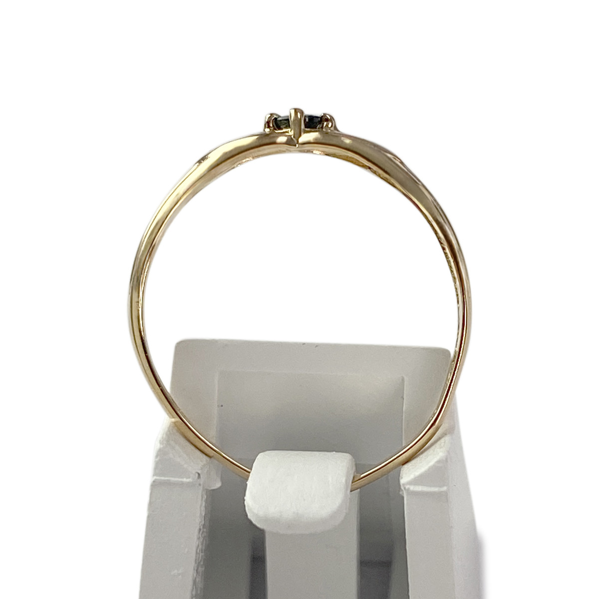 Bague d'occasion or 750 jaune saphir - vue 3