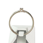 Bague MAUBOUSSIN d'occasion or 750 blanc diamants - vue 3