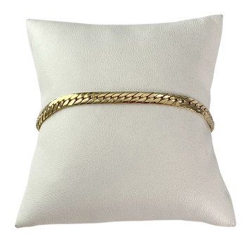 Bracelet d'occasion or 750 jaune maille anglaise