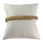Bracelet d'occasion or 750 jaune maille américaine - vue 1