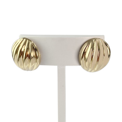 Boucles d'oreilles d'occasion or 750 jaune - vue 1