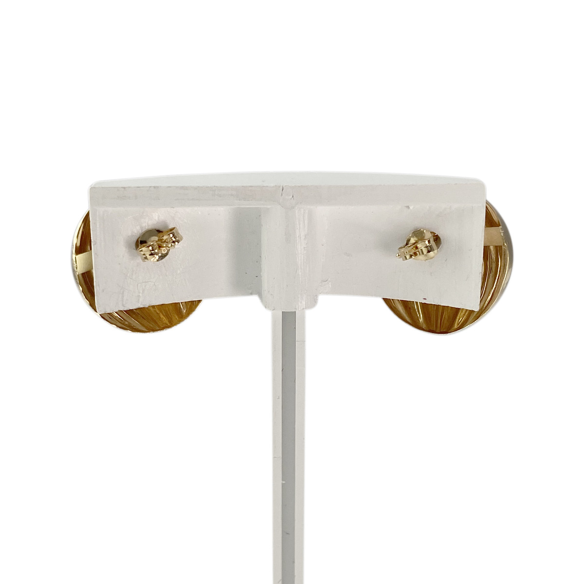 Boucles d'oreilles d'occasion or 750 jaune - vue 3