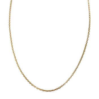 Chaîne d'occasion or 750 jaune maille forçat