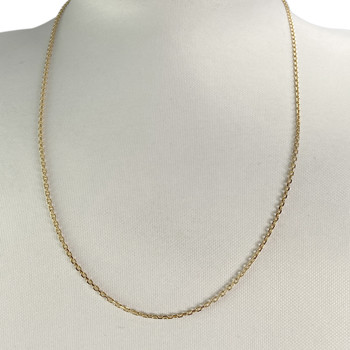 Chaîne d'occasion or 750 jaune maille forçat