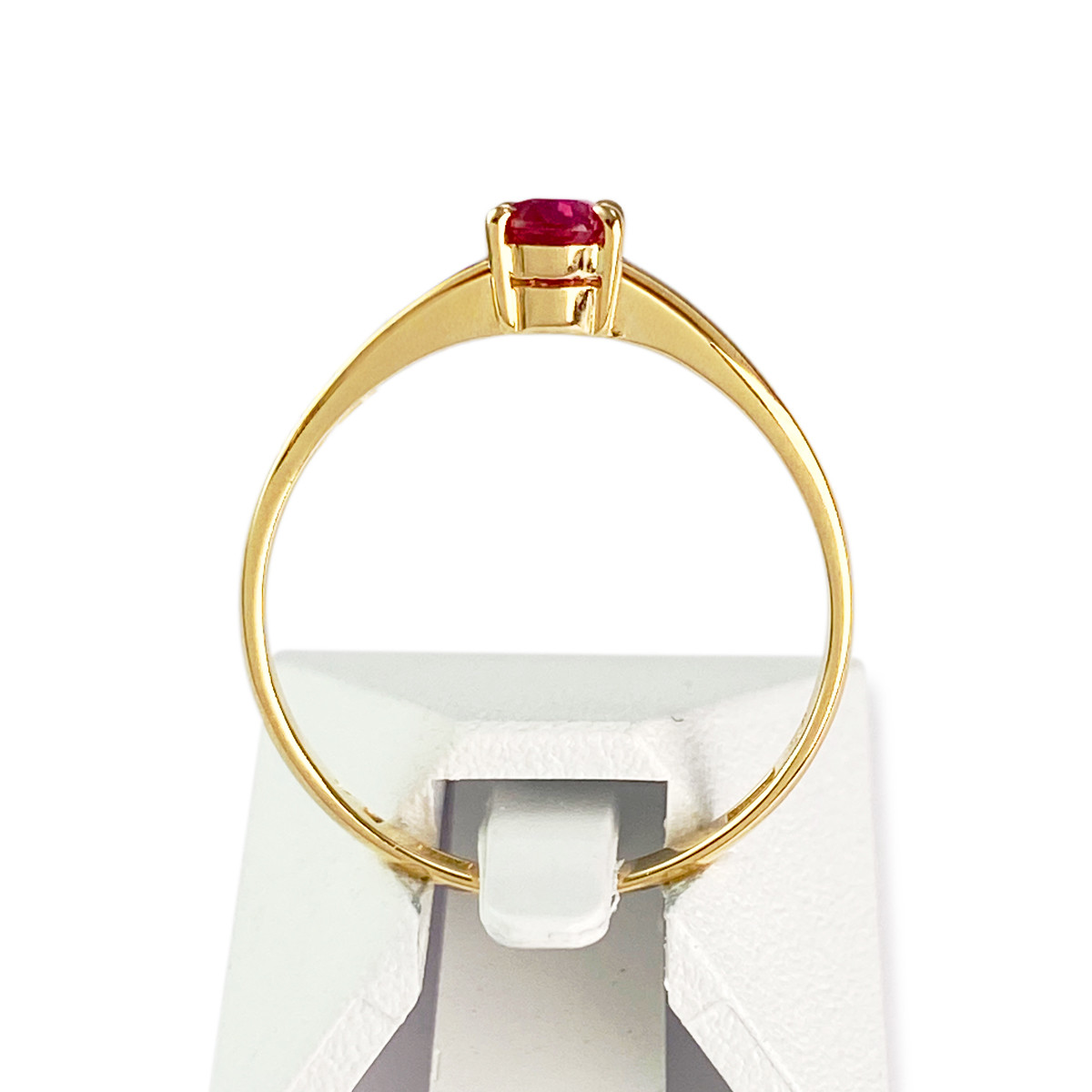 Bague d'occasion or 750 jaune rubis - vue 3