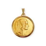 Pendentif d'occasion or 750 jaune - vue 1