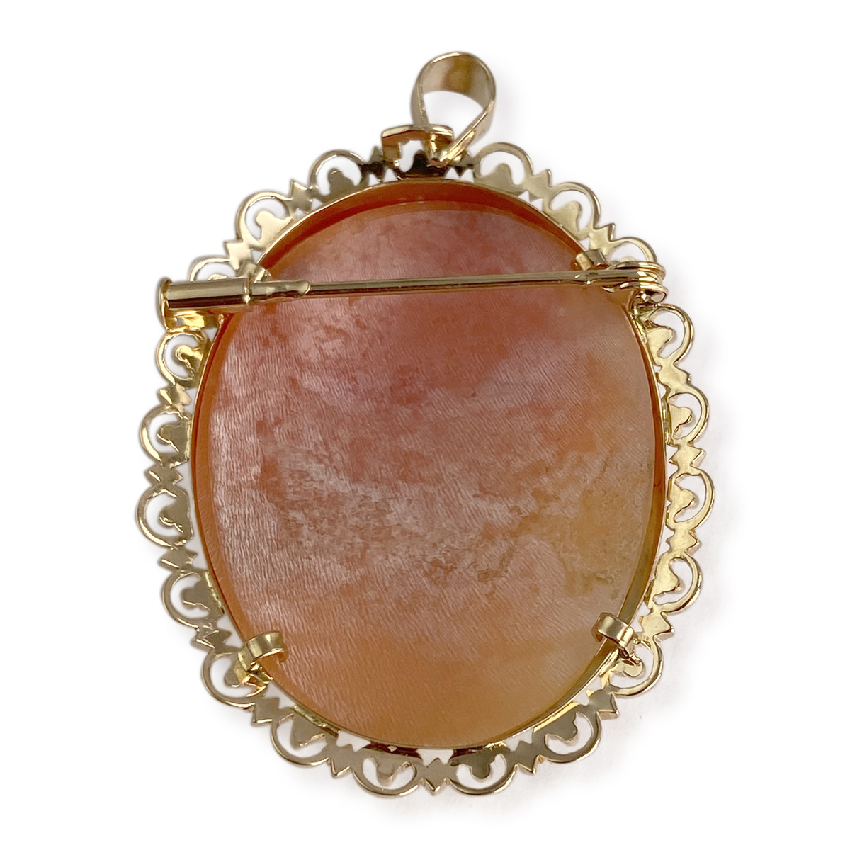 Pendentif d'occasion or 750 jaune camée - vue 2