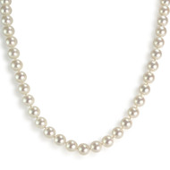 Collier d'occasion or 750 jaune perles de culture AKOYA