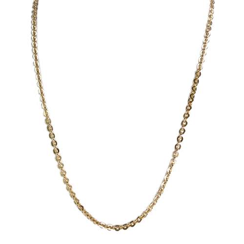 Chaîne d'occasion or 750 jaune maille forçat 56 cm