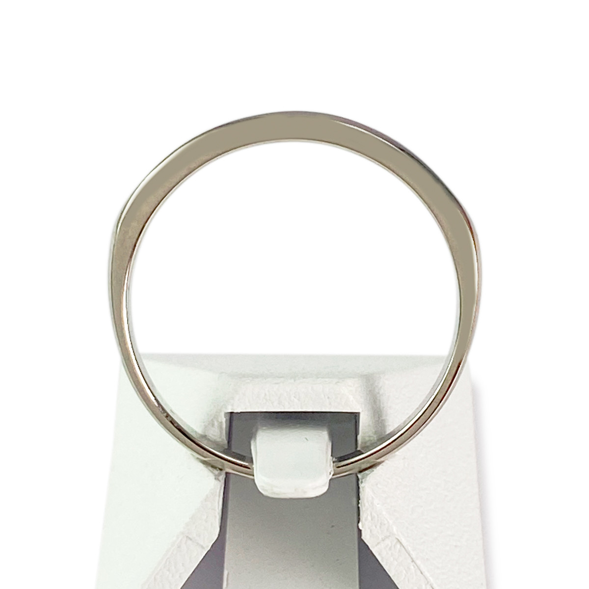 Bague d'occasion or 750 blanc diamants - vue 3