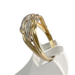 Bague d'occasion 2 tons  750 diamants - vue 2