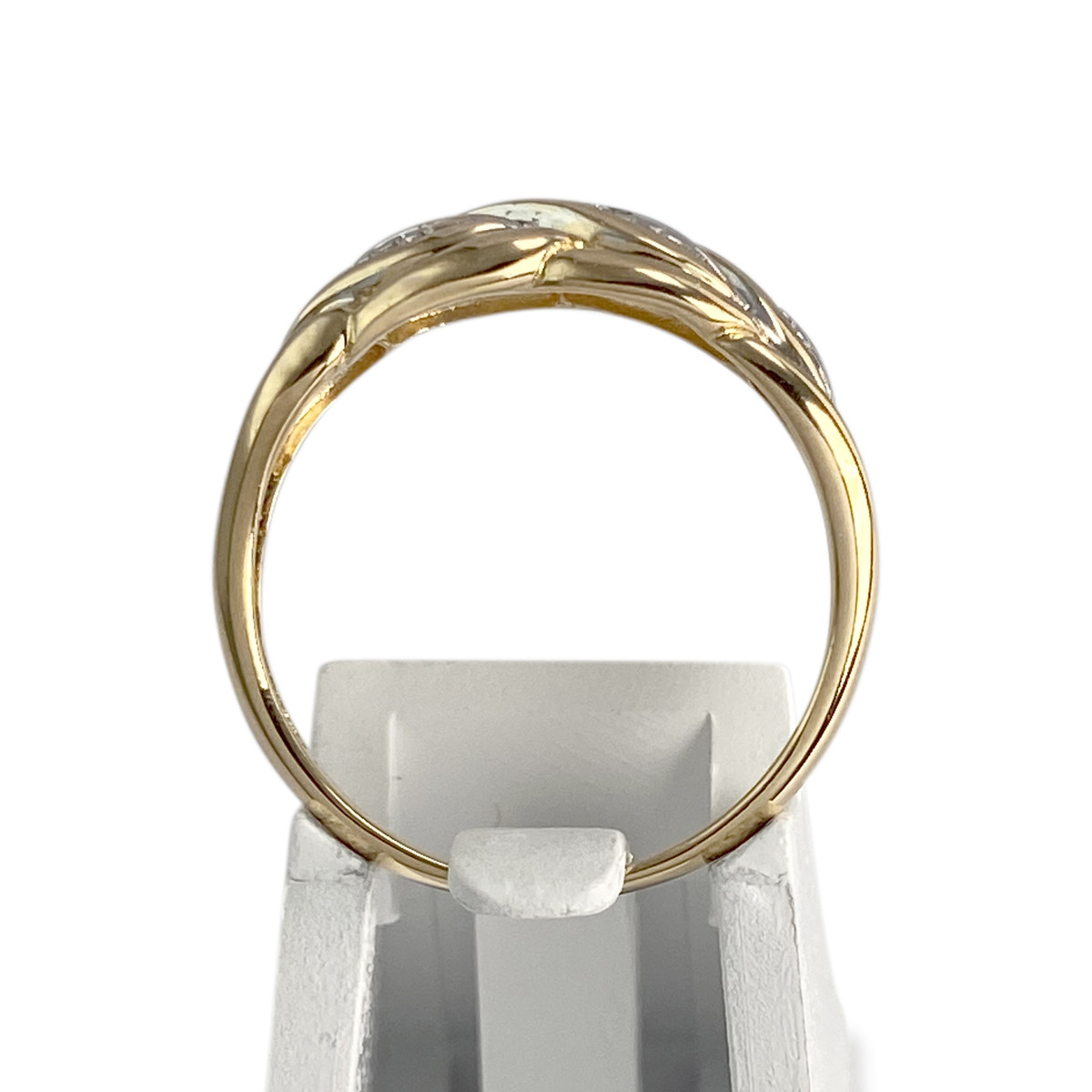 Bague d'occasion 2 tons  750 diamants - vue 3