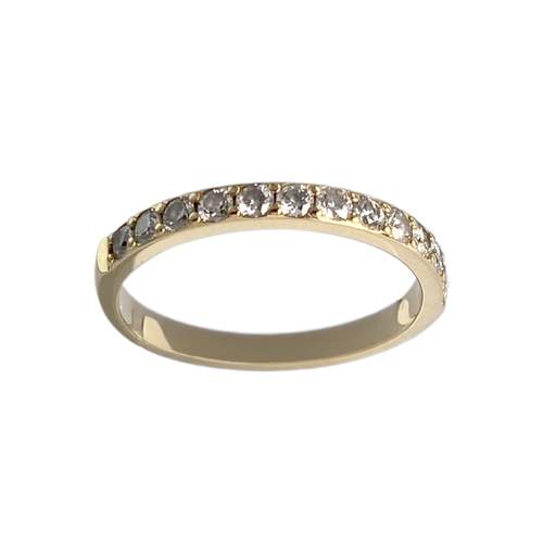 Bague d'occasion or 750 jaune diamants