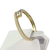 Bague d'occasion or 750 jaune diamants - vue V2
