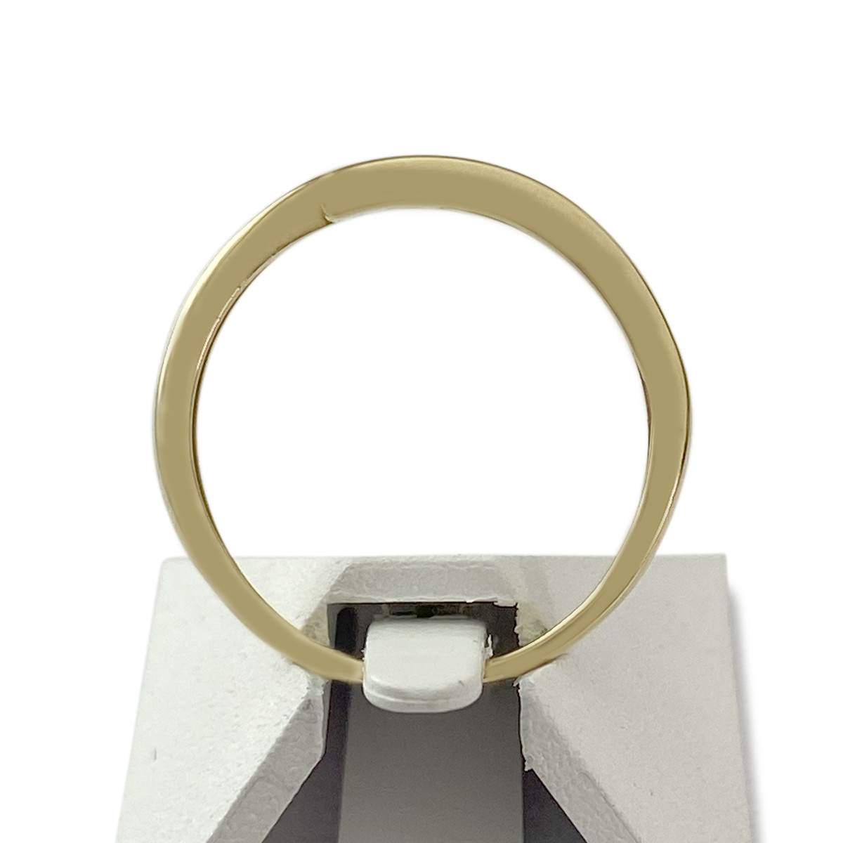 Bague d'occasion or 750 jaune diamants - vue 3