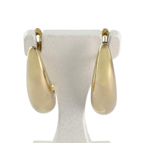 Second-hand earrings 750 yellow gold
