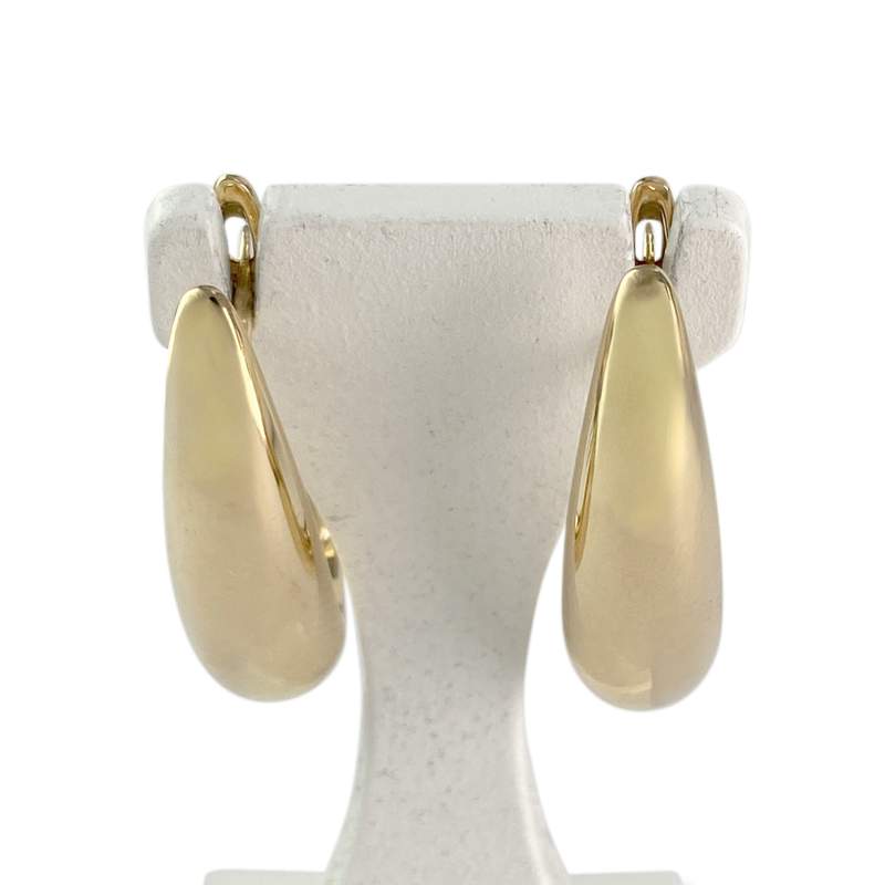 Boucles d'oreilles d'occasion or 750 jaune - vue 1