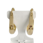 Boucles d'oreilles d'occasion or 750 jaune - vue 3