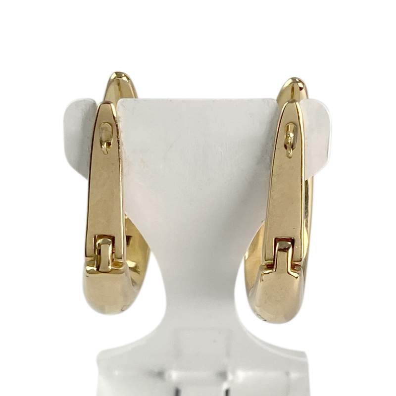 Boucles d'oreilles d'occasion or 750 jaune - vue 3