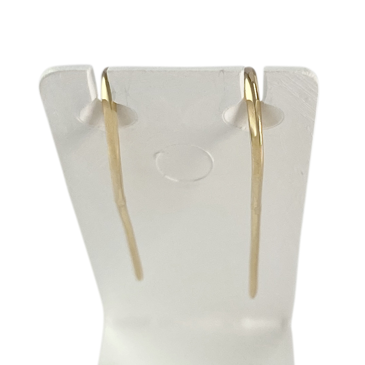 Boucles d'oreilles d'occasion or 750 jaune perles de culture - vue 3