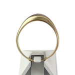 Bague d'occasion or 750 jaune diamant - vue 3