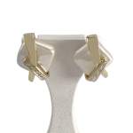 Boucles d'oreilles d'occasion or 585 jaune diamants, nacres - vue 1