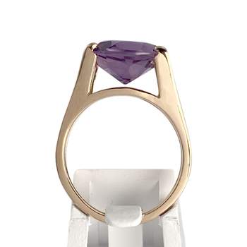 Bague d'occasion or 750 jaune citrine