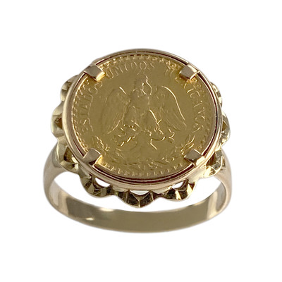 Bague d'occasion or 750 jaune