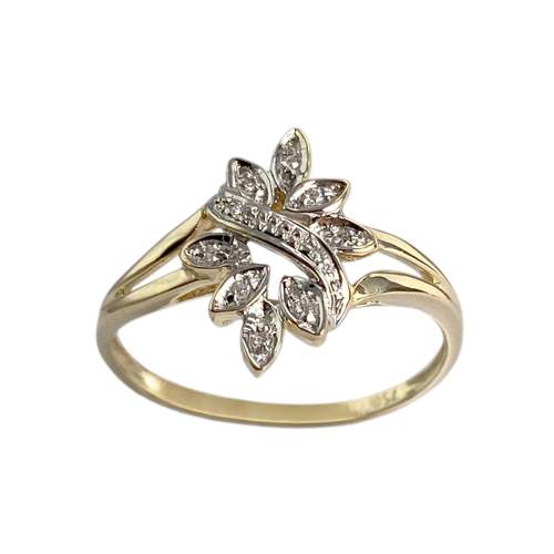 Bague d'occasion 2 tons 750 diamants