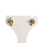 Boucles d'oreilles d'occasion or 750 jaune perles de culture - vue 3