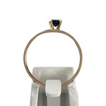 Bague d'occasion or 750 jaune saphir - vue 3