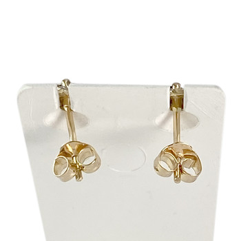 Boucles d'oreilles d'occasion OR 750  2 tons saphirs