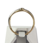 Bague d'occasion 2 ors 750 diamant - vue 3