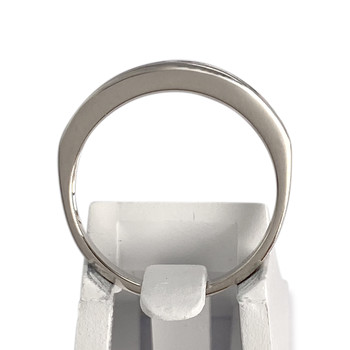 Tweedehands goud 750 witte diamanten ring