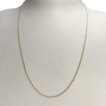 Chaîne d'occasion or 750 jaune maille fantaisie