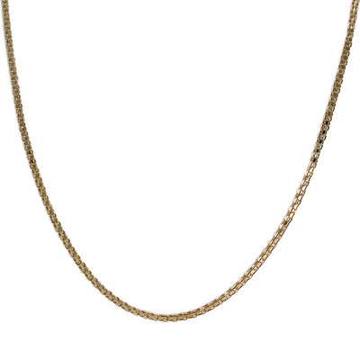 Chaîne d'occasion or 750 jaune maille fantaisie - vue 1