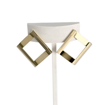 Boucles d'oreilles d'occasion or 750 jaune