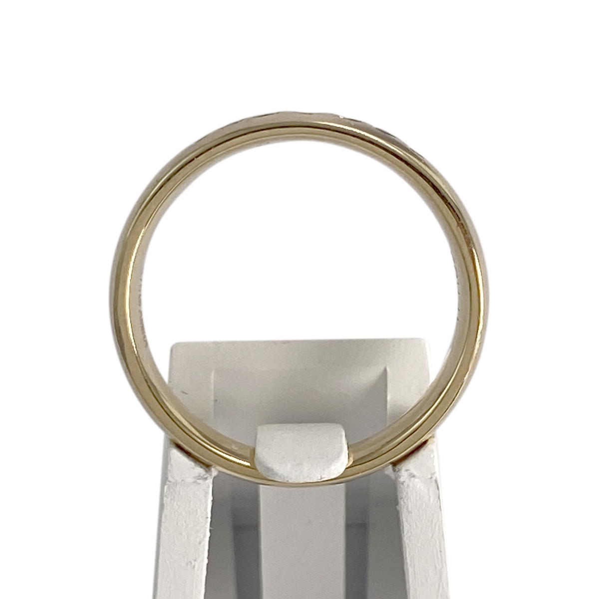 Bague d'occasion or 375 jaune émeraudes - vue 3