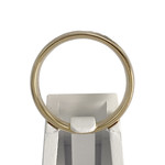 Bague d'occasion or 375 jaune émeraudes - vue 3