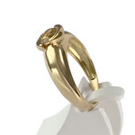 Bague d'occasion or 750 jaune citrine - vue 2