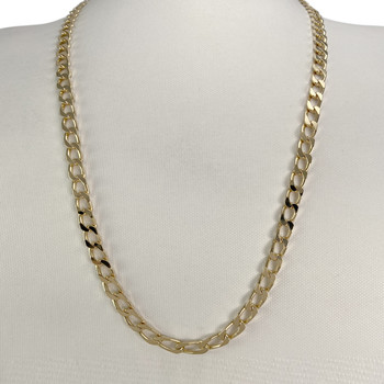 Chaîne d'occasion or 750 jaune maille cheval