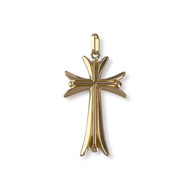 Croix d'occasion or 750 jaune