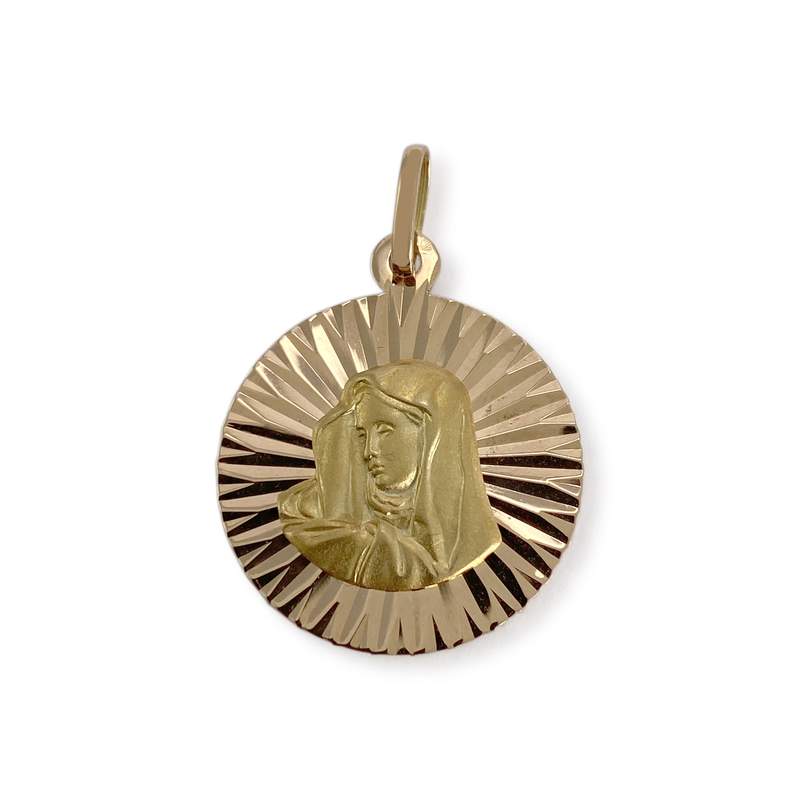 Médaille vierge d'occasion or 585 jaune - vue 1
