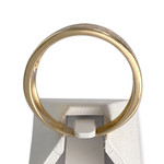 Bague d'occasion or 750 jaune diamants - vue 3