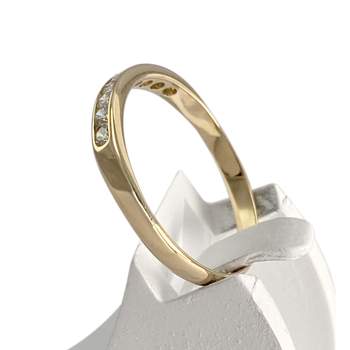 Bague d'occasion or 750 jaune diamants