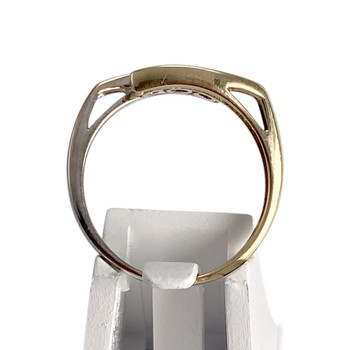 Bague d'occasion 2 ors 750 saphirs